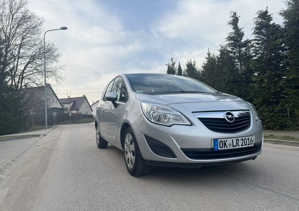 Opel Meriva cena 19900 przebieg: 165000, rok produkcji 2012 z Nidzica małe 137